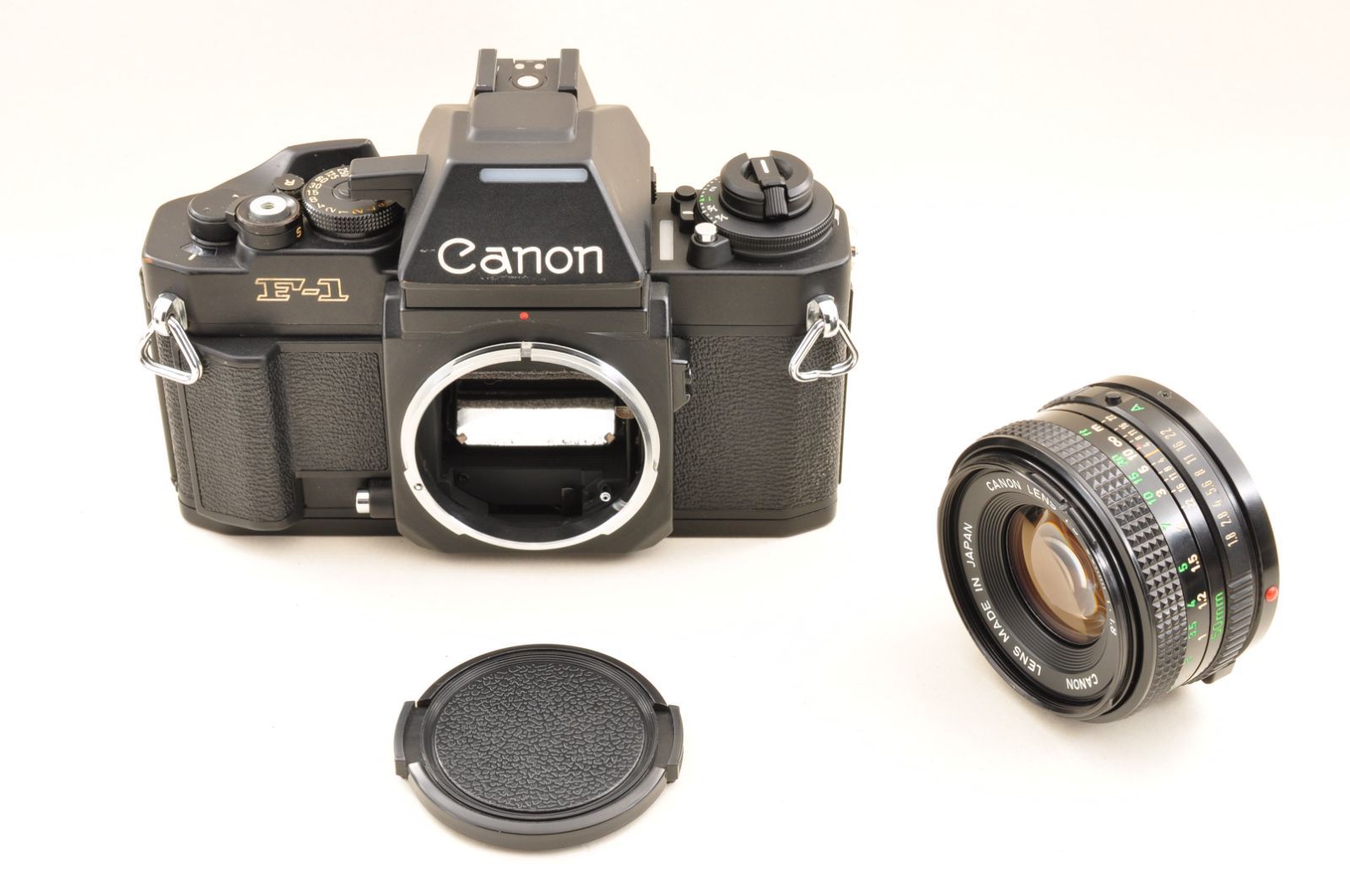 Canon New F-1 AEファインダー 35mm フィルムカメラ /New FD 50mm F1.8