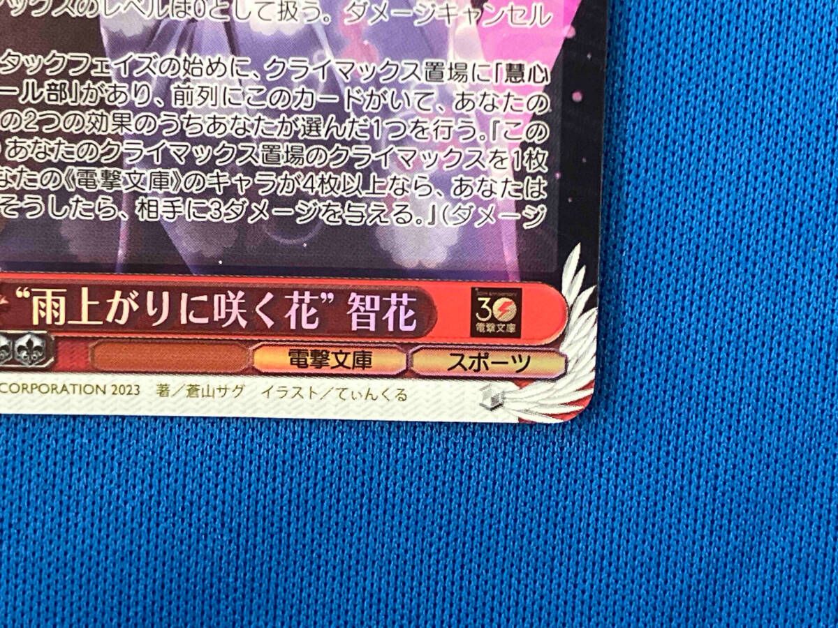 ヴァイス 電撃文庫 “雨上がりに咲く花” 智花 SP サイン T*M様 【公式通販】