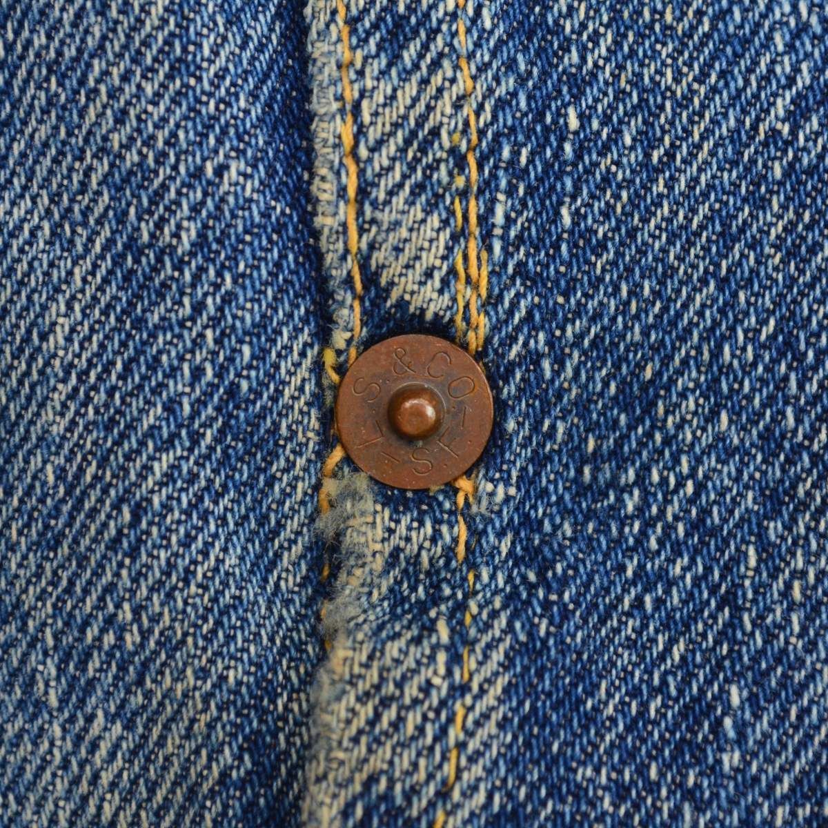 LEVIS】50s～ 507XX 両面タブ 2nd セカンドデニムジャケット - メルカリ