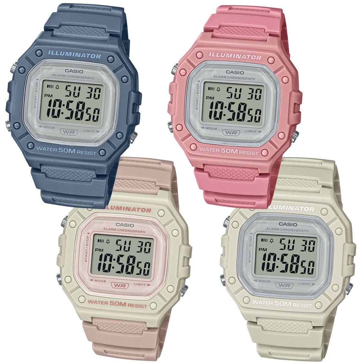 CASIO カシオ くすみカラー ニュアンスカラー スモーキーカラー