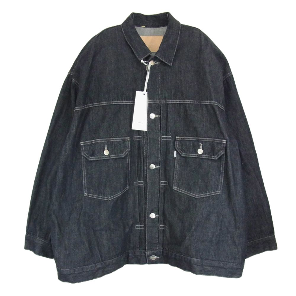 GRAPHPAPER グラフペーパー 23SS GU231-30114B Colorfast Denim Jacket 