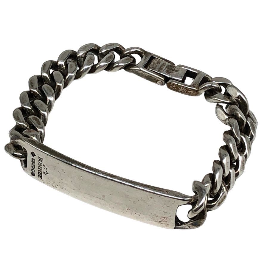 BUNNEY Identity Chain Bangle S 925Silver BUNNEY シングルツアー