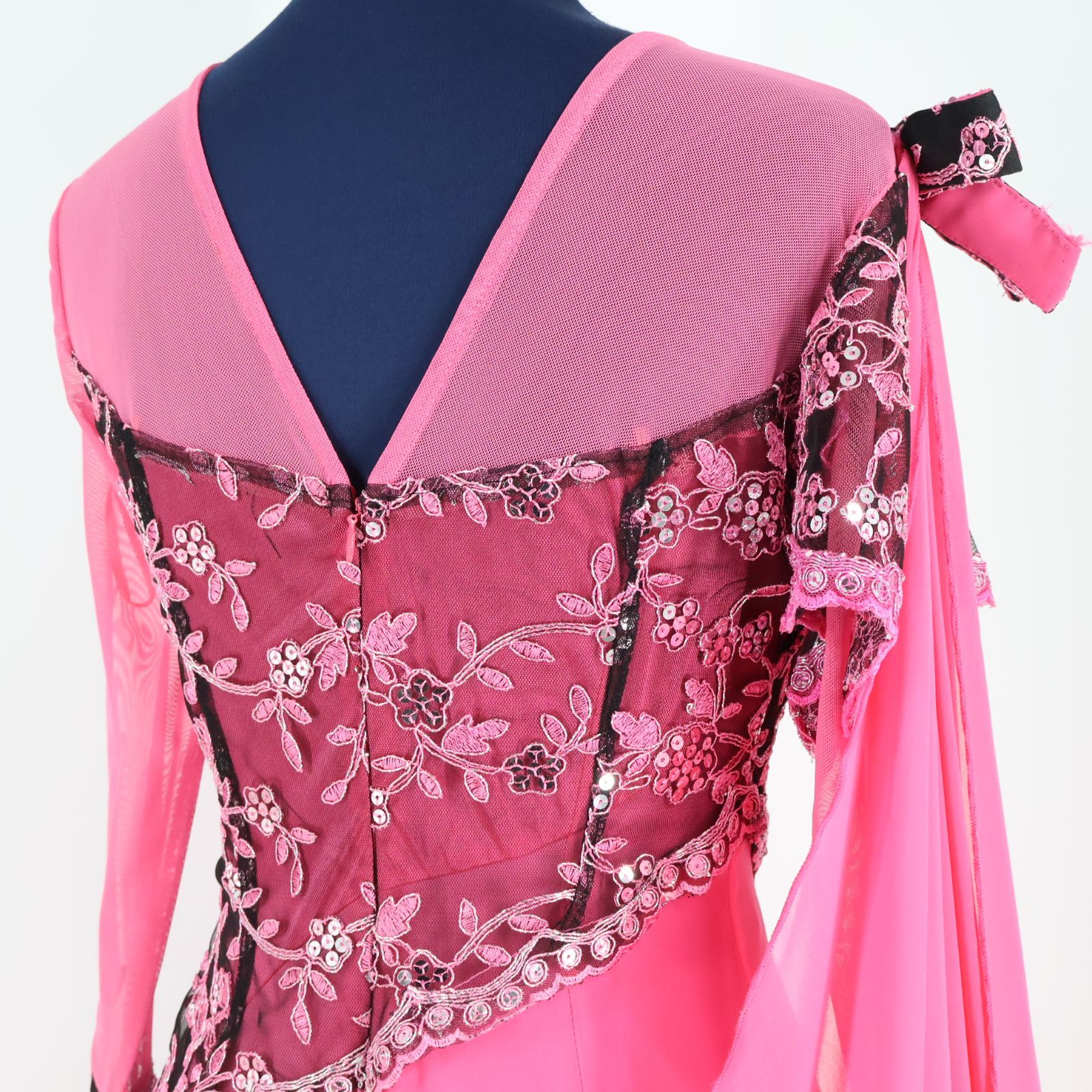 美品 社交ダンス衣装】ピンク prima boutique プリマブティック