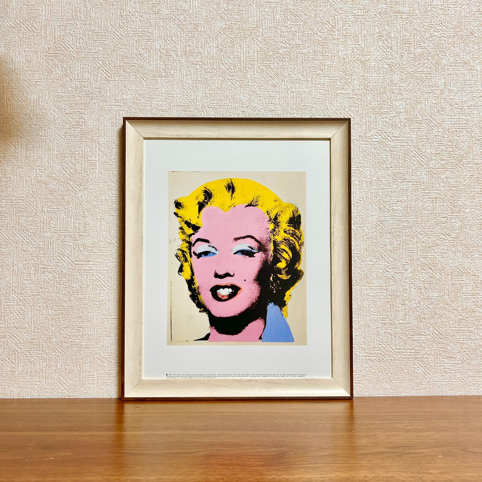 アンディウォーホル Andy Warhol ドル $ 額縁 ポスター 新品☆額縁付アートポスター(BRUCE MCGAW GRAPHICS)☆アンディ