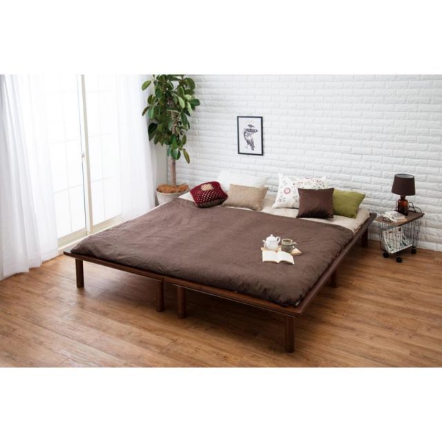 萩原 Hagihara WB-7706S-DBR シングルベッド 新生活 インテリア 家具おしゃれ NEXPOTALLINN_EU