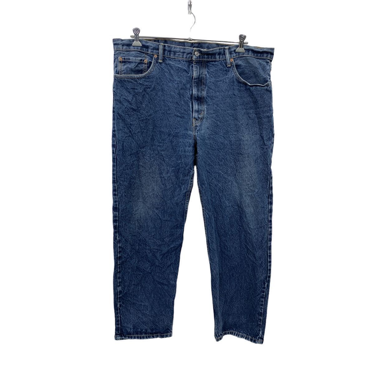 Levi's デニムパンツ W42 リーバイス ブルー ビッグサイズ 550 古着卸 アメリカ仕入 2309-1411