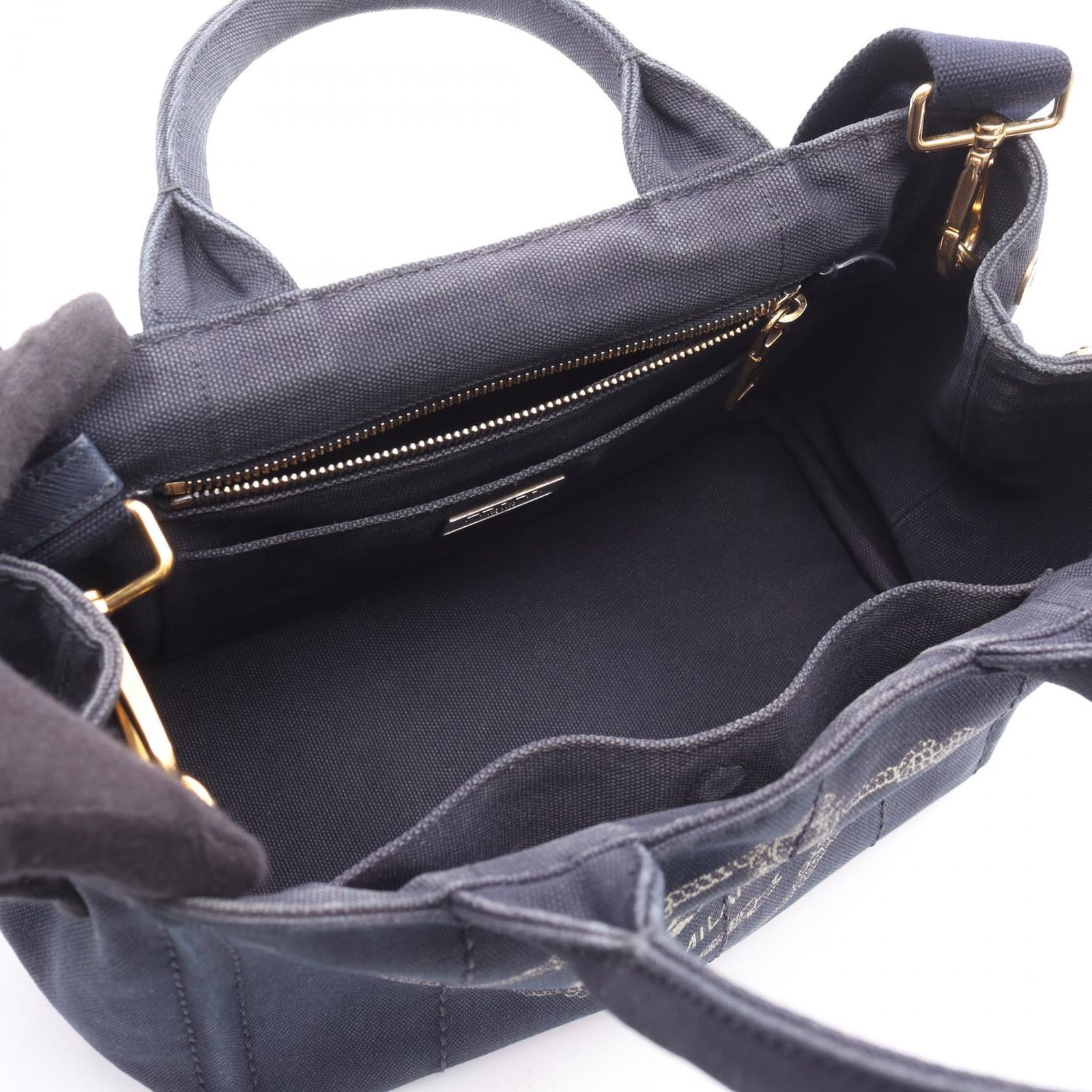 プラダ トートバッグ カナパ CANAPA 1BG439 PRADA 2way プラダ PRADA トートバッグ CANAPA カナパ 1BG439 ネイビー