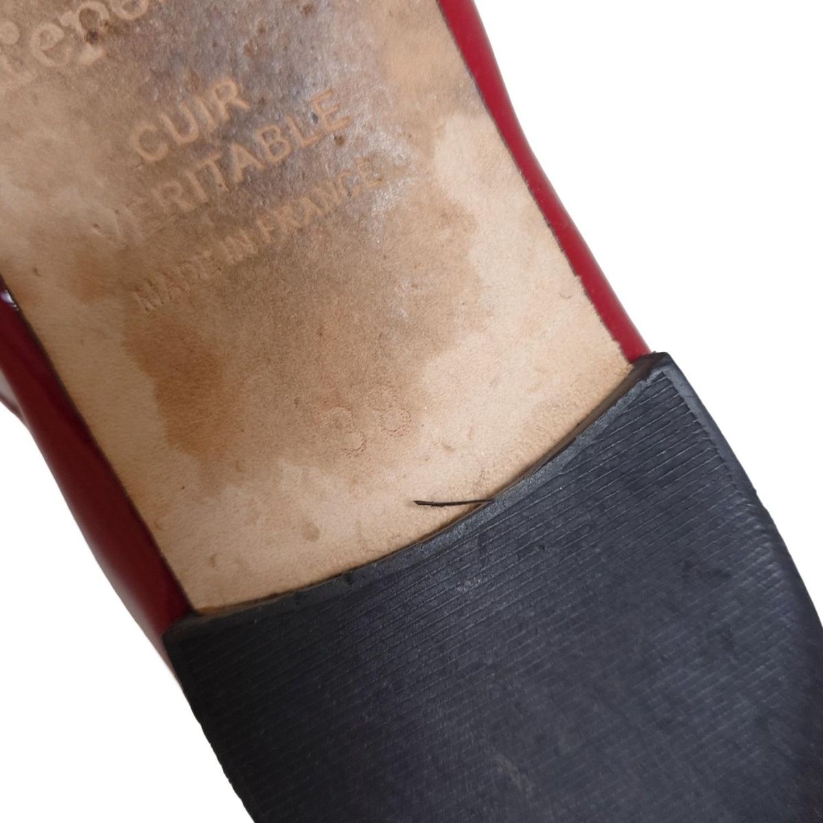 repetto(レペット) フラットシューズ 38 レディース - レッド