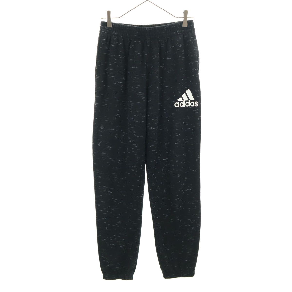adidas アディダス スウェットパンツ 160 ブラック キッズ 古着