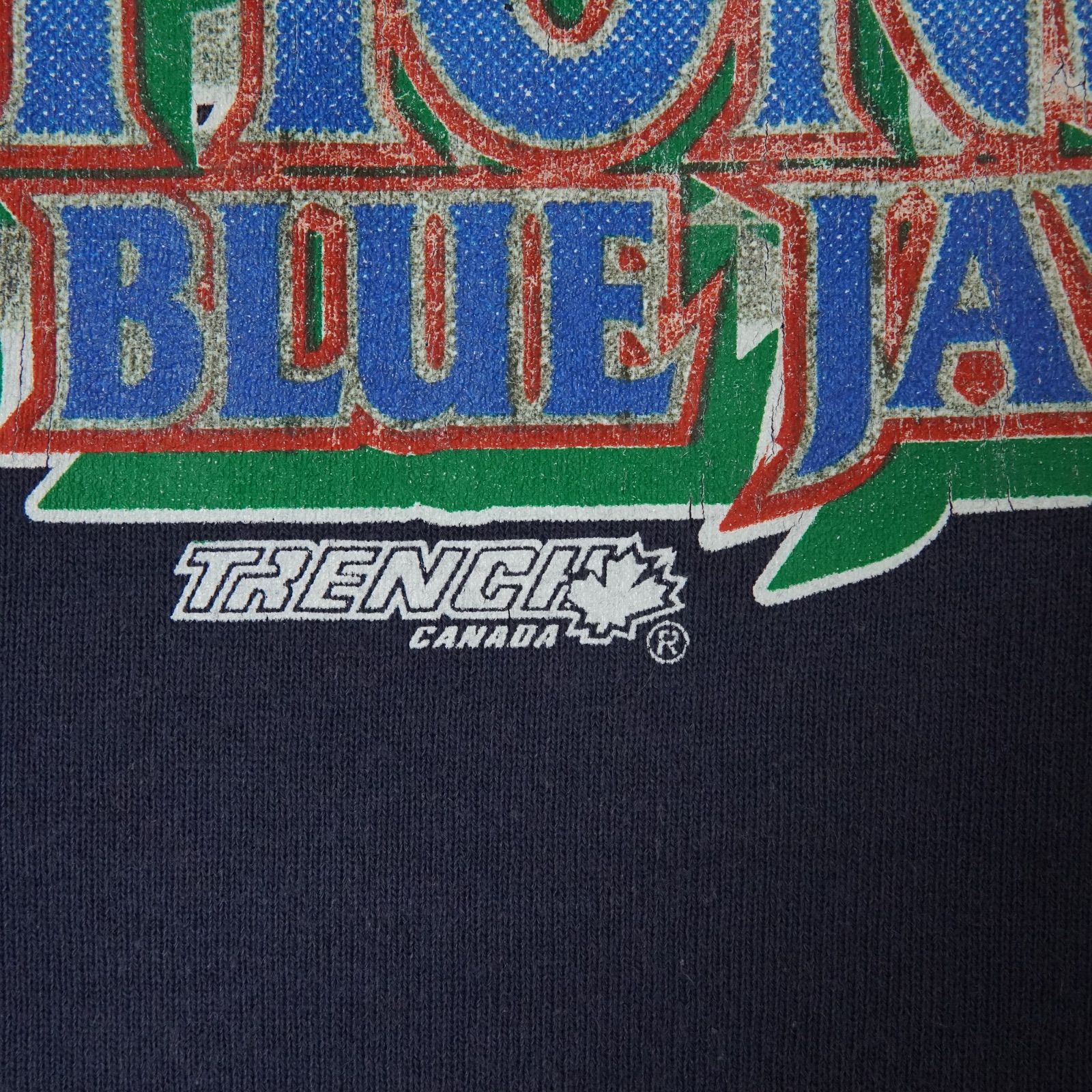 90s USA製 トロント ブルージェイズ スウェット L ネイビー 1992年製 