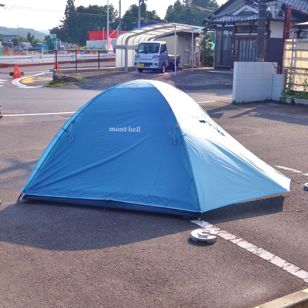モンベル クロノスドーム1型 専用グランドシートセット！