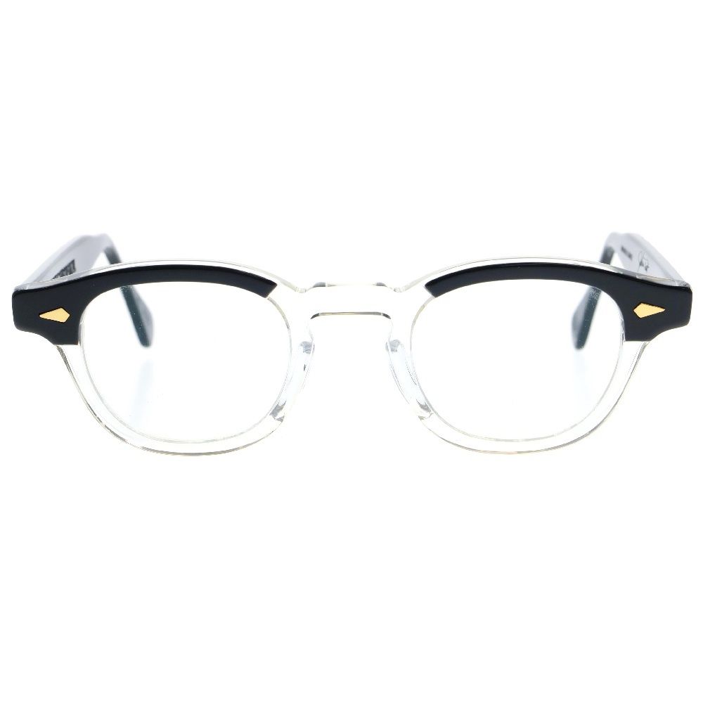 JULIUS TART OPTICAL (ジュリアス タートオプティカル) AR Gold Series BLACK BROW ARNEL アーネル メガネフレーム 眼鏡 ブラック/クリア PL-101DA