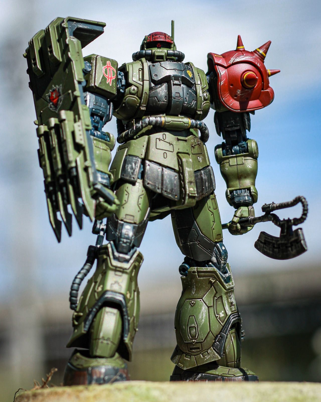 HG 1/144 復讐のレクイエム ザクⅡ 3 体セット HG 1/144 ガンダムEX (