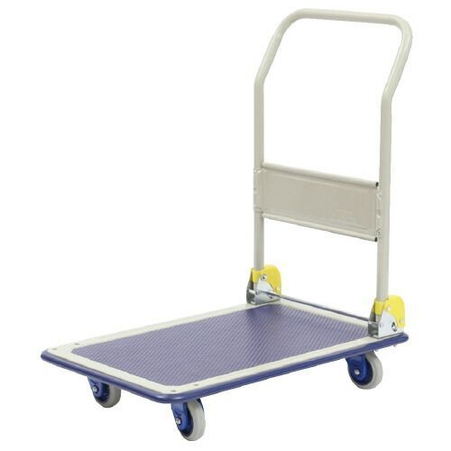４輪自在スチール台車 １５０ｋｇ4234-3011 カウネット
