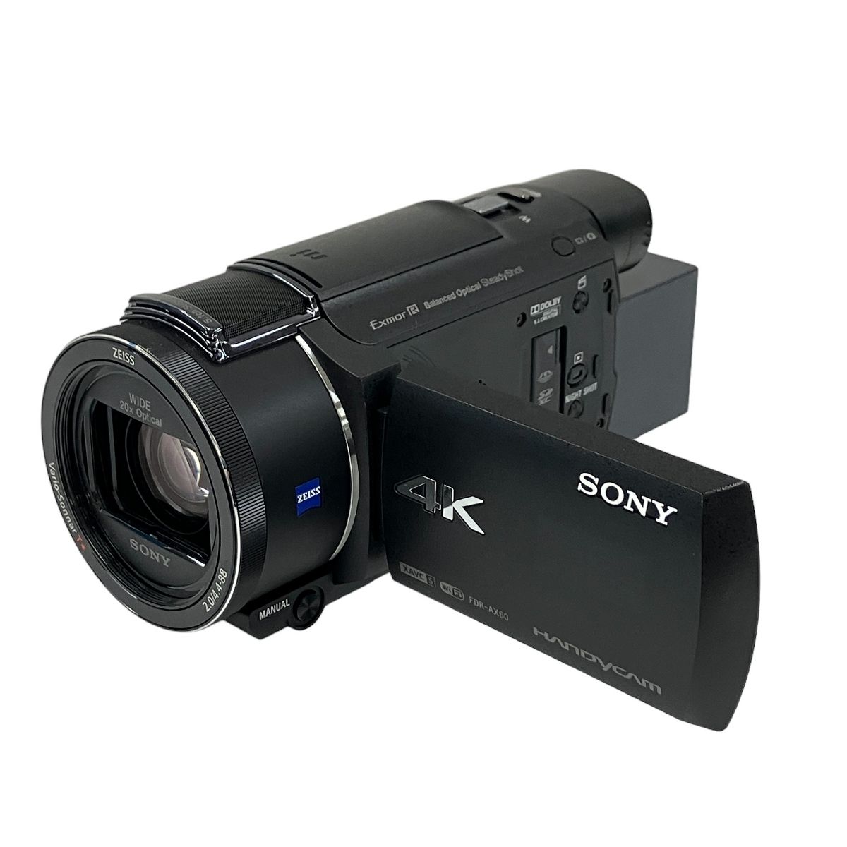 動作保証】 SONY FDR-AX60 デジタルビデオカメラ 4K ハンディカム 