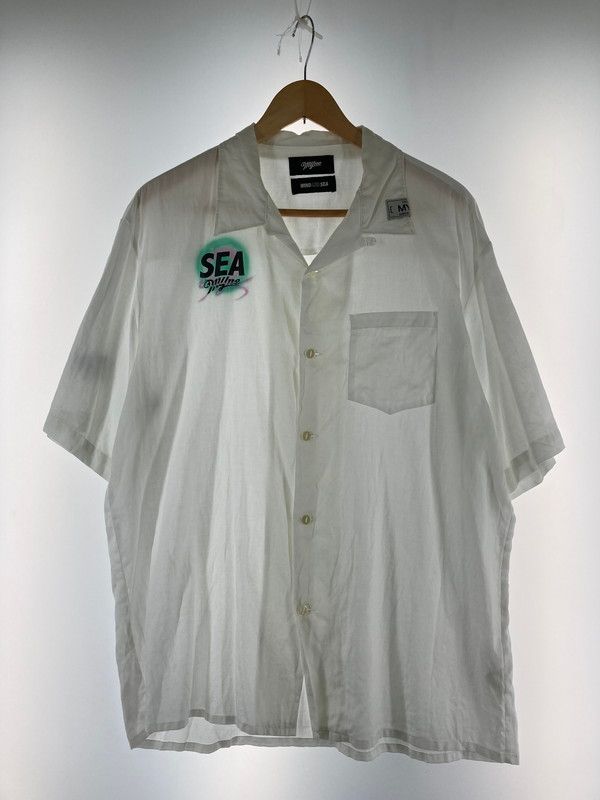 【メンズ】  WIND AND SEA×MYNE ウィンダンシー WDSMY103 OPEN COLLAR SHIRT カラーシャツ トップス  【142-240917-ks-12-MIN】