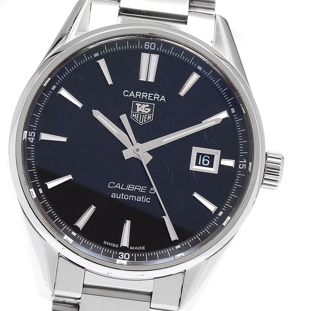 タグホイヤー TAG HEUER WAR211A.BA0782 カレラ キャリバー5 デイト 自動巻き メンズ箱 保証書付き_897089