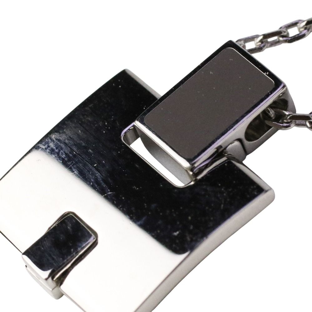 美品 HERMES エルメス アイリーン Hモチーフ ネックレス シルバー  