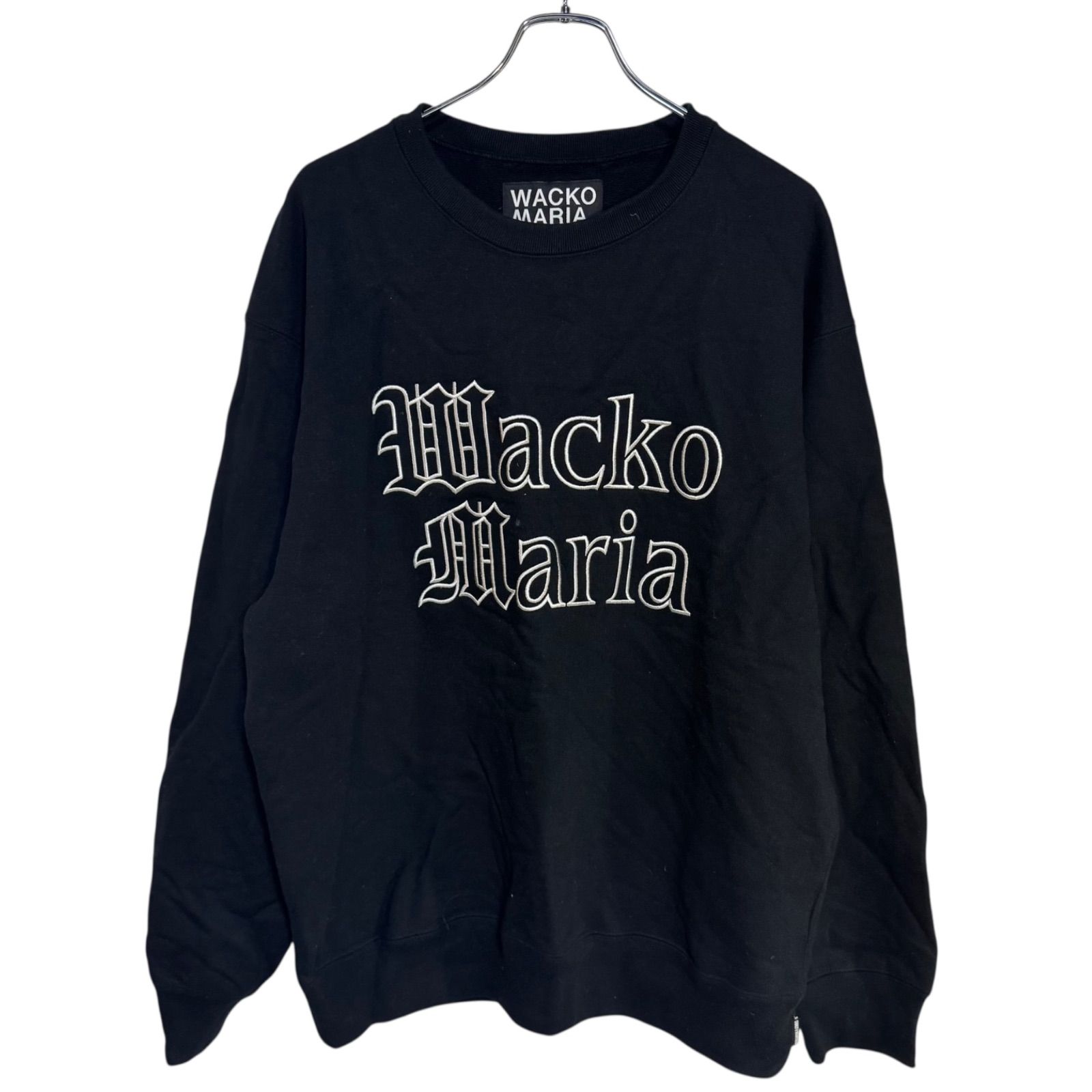 C364 WACKO MARIA ワコマリア トレーナー スウェット ブラック 