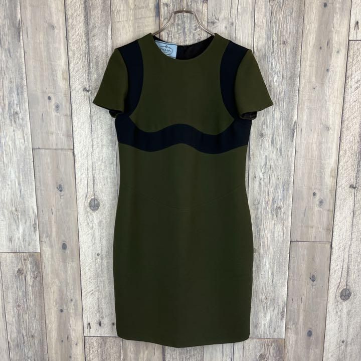 PRADA プラダ 正規品 イタリア製 シルクドレス ワンピース 40