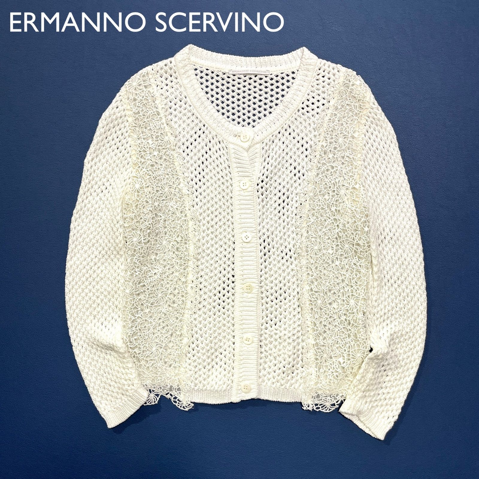 エルマンノ シェルヴィーノ(Ermanno Scervino)　カーディガン エルマンノ シェルヴィーノ(Ermanno Scervino)カーディガン
