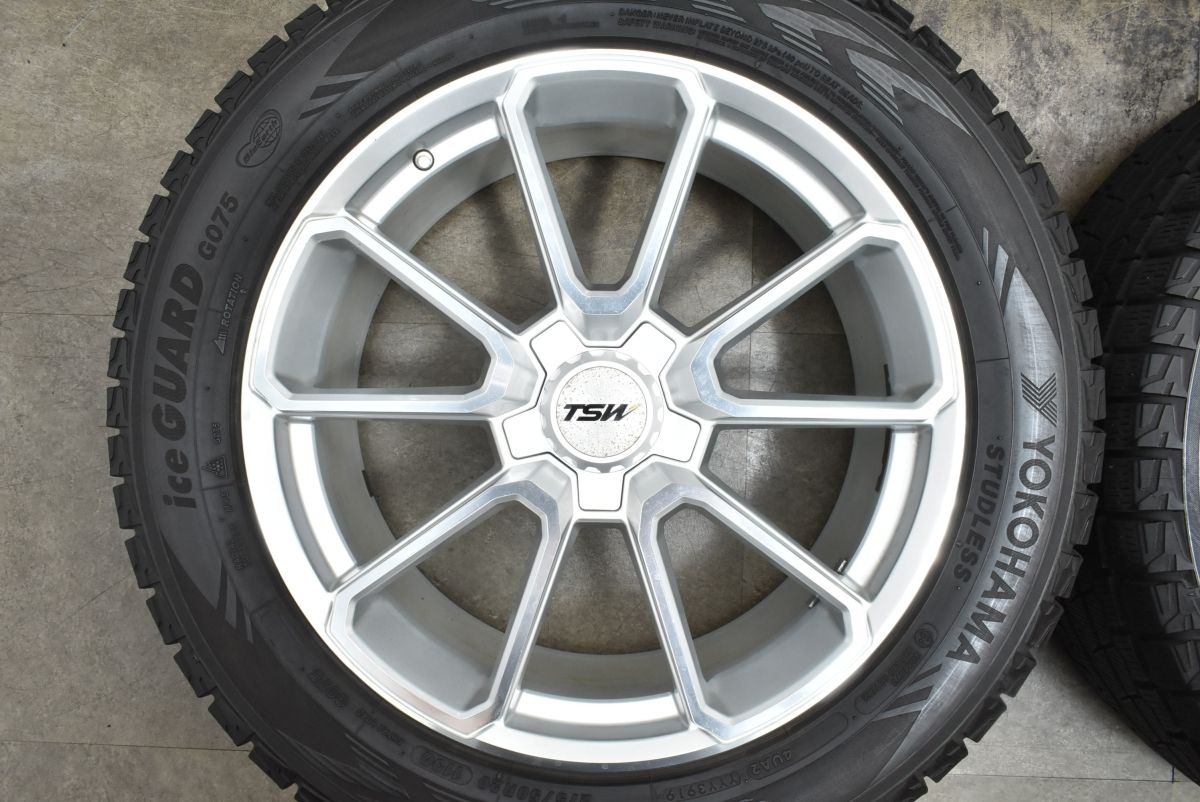程度良好品 TSW SONOMA 20in 8.5J 35 PCD120 ヨコハマ アイスガード G075 275 50R20 レンジローバー スポーツ ディフェンダー
