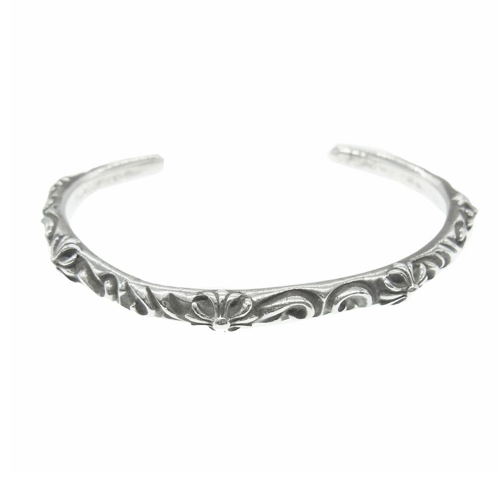 RRL Hammered Sterling Silver Cuff バングル L RRL - Hammered Sterling Silver Cuff - Men - Silver RRL