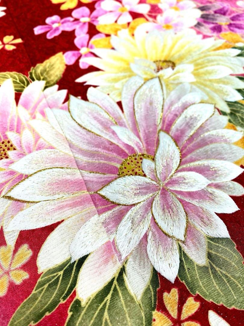 振袖 豪華 金駒 銀駒 金彩 銀通し身丈168cm 撥水加工済 振袖 豪華 金駒 銀通し 刺繍 身丈 163cm 撥水加工済 - メルカリ