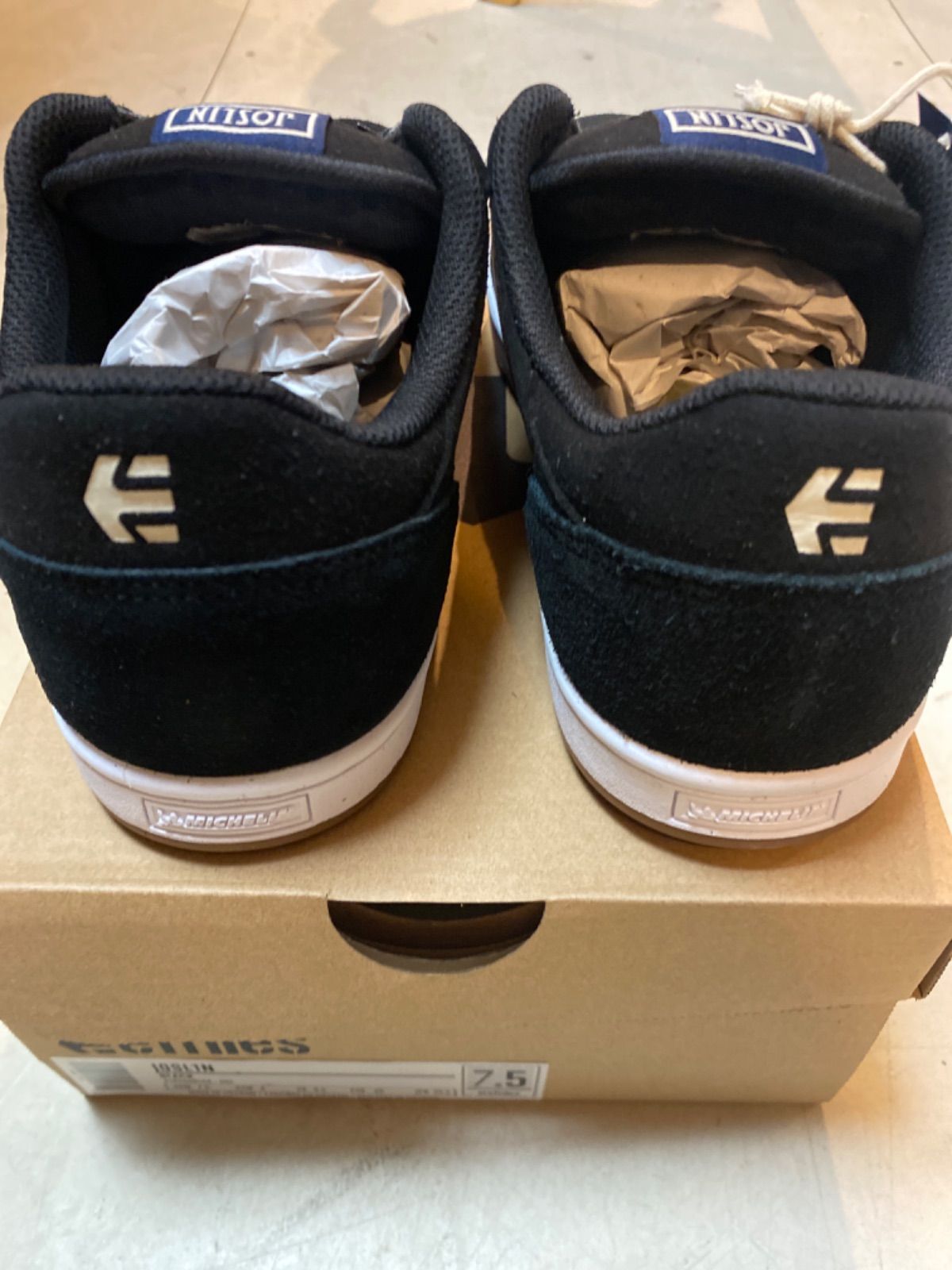 【etnies】 JOSL1N  BLACK 25.5㎝　スニーカー エトニーズ ミシュラン 靴 メンズ スケボー ストリート ジョスリン