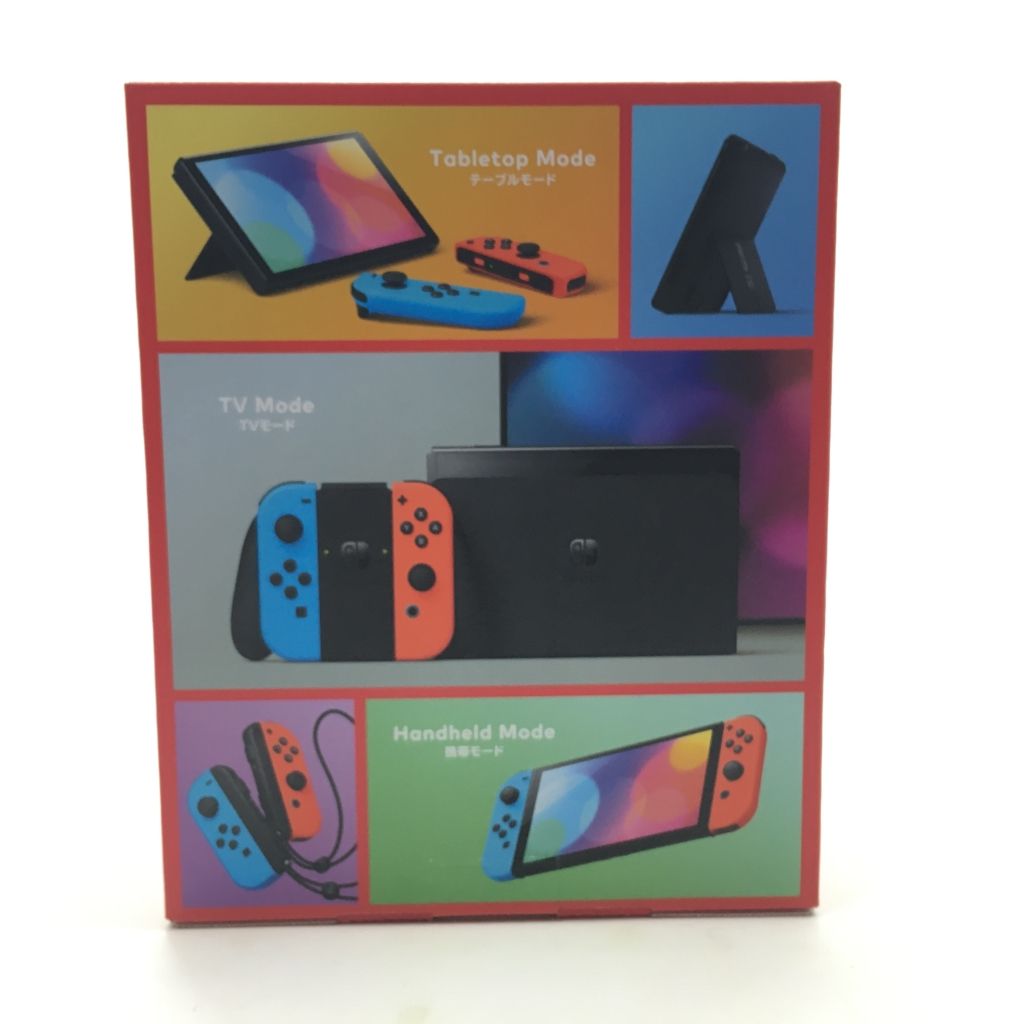 01w-0732 〇 未使用品 Nintendo Switch本体 有機ELモデル Joy-Con(L