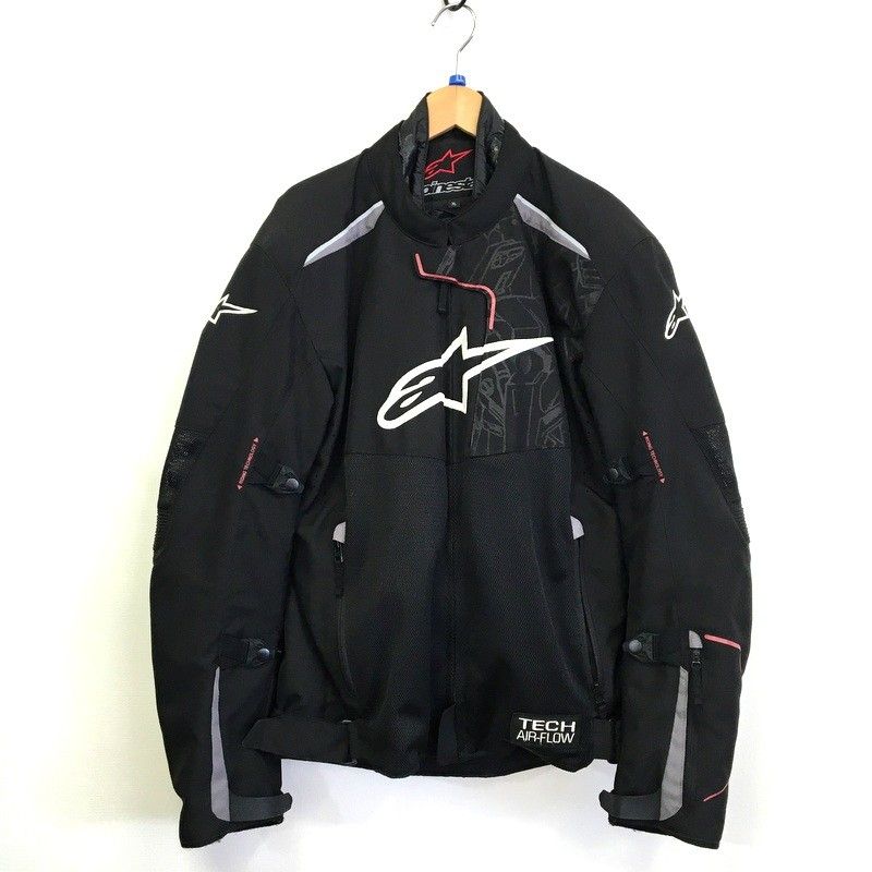 Alpinestars レザーライディングジャケット ブラック XLサイズ 