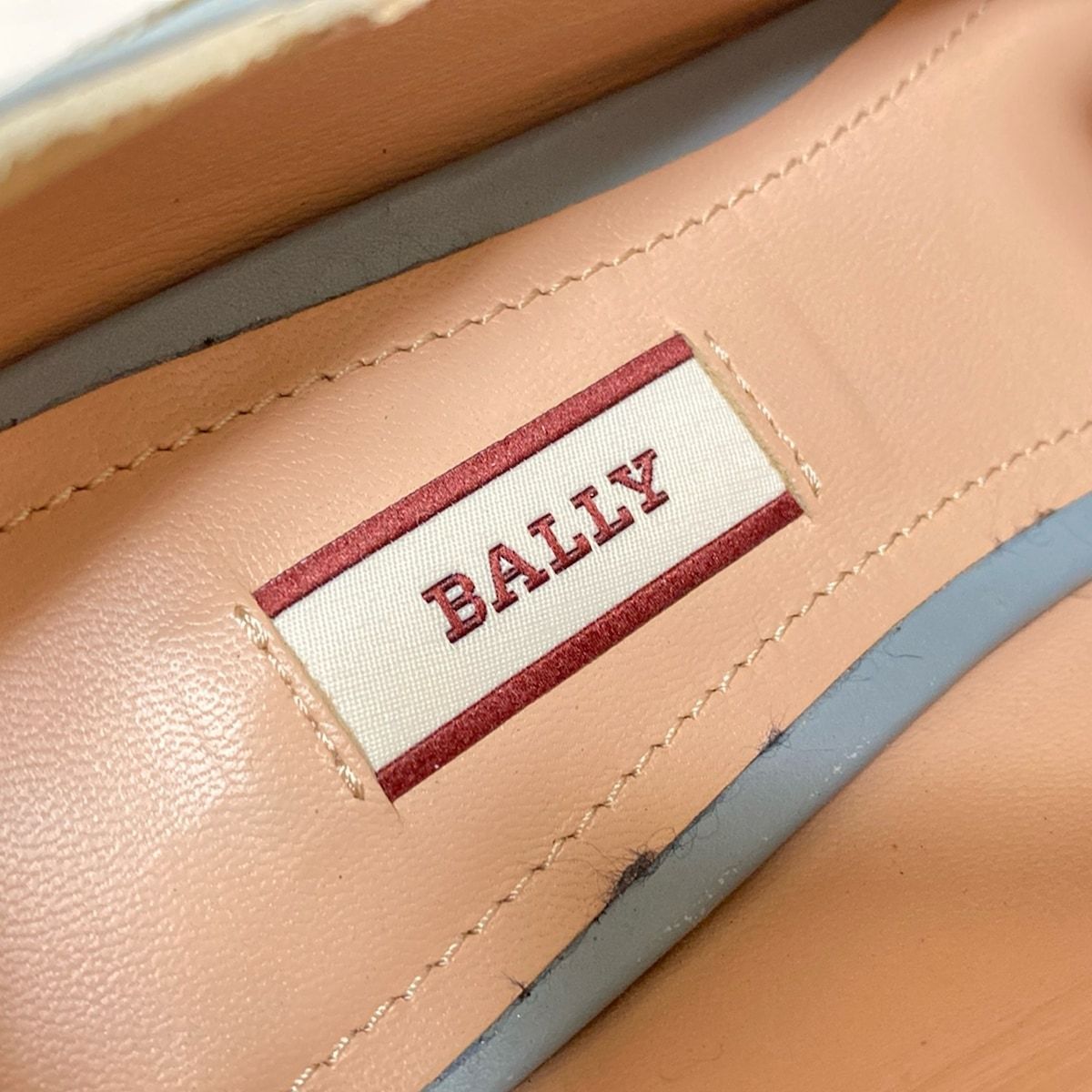 BALLY バリー ローファー 351|2 レディース ジャネル バックル ローファー ライトブルー レザー USTAUSTRALIA_COM_AU
