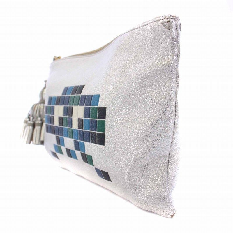 なちぐらむ】アニヤハインドマーチ インベーダーアイズクラッチバッグ