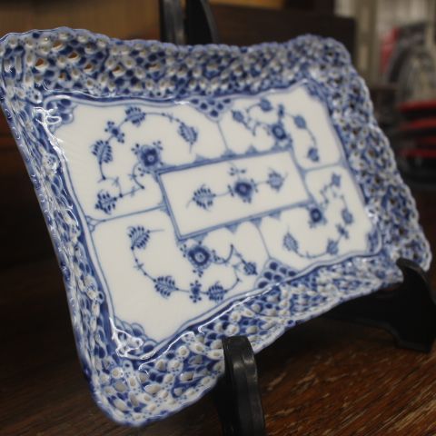 ロイヤルコペンハーゲン 極美品 廃番 約23cm ブルーフルーテッド