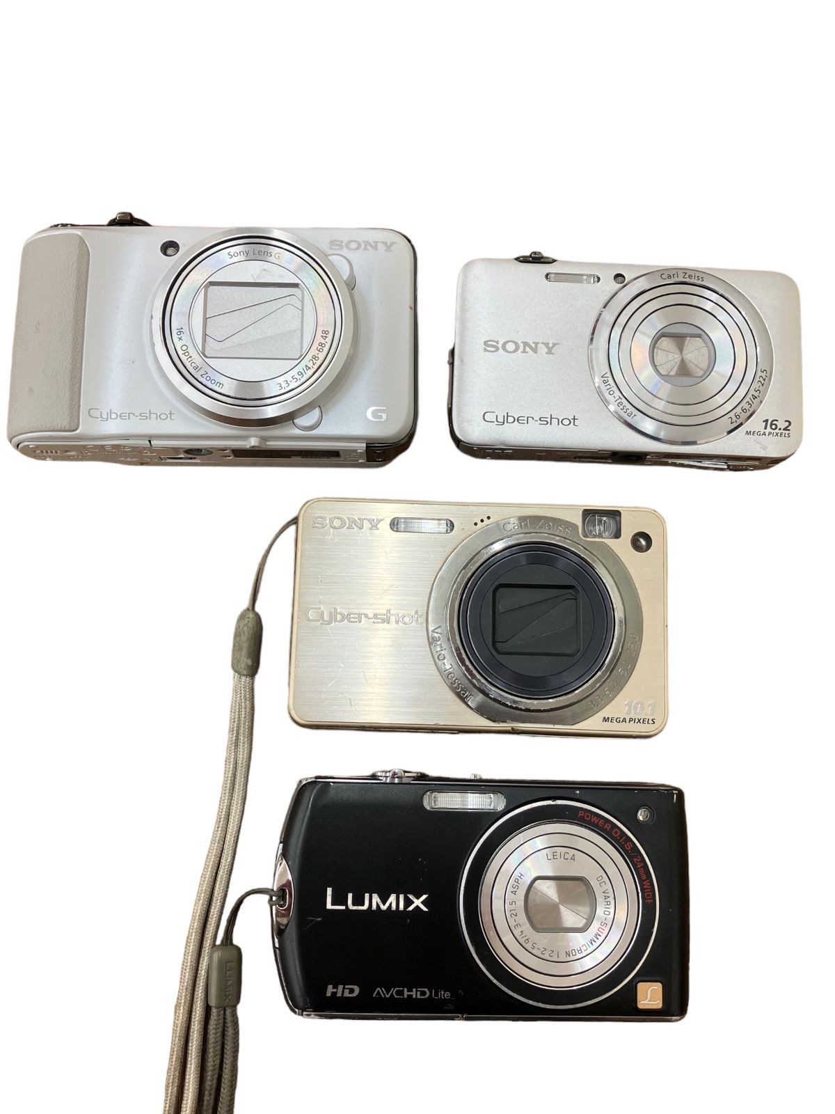 カメラ4台まとめ売り］LEICA・SONY・Panasonic・OLYMPUS #0093-510-