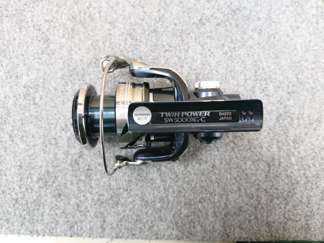 中古】 シマノ 21 ツインパワーSW 5000XG スピニングリ－ル TWIN