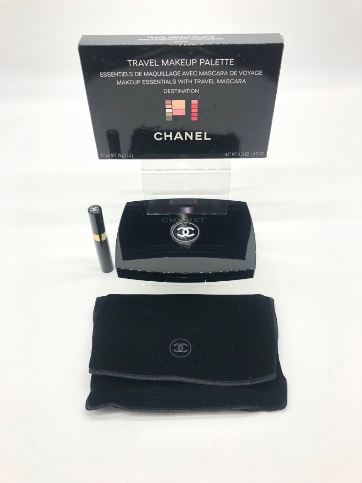 シャネル　メイクパレット15g/トラベルマスカラ1.5g　　CS962