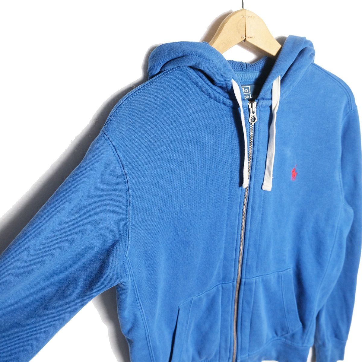 00's ポロラルフローレン フルジップ スウェットパーカー (M
