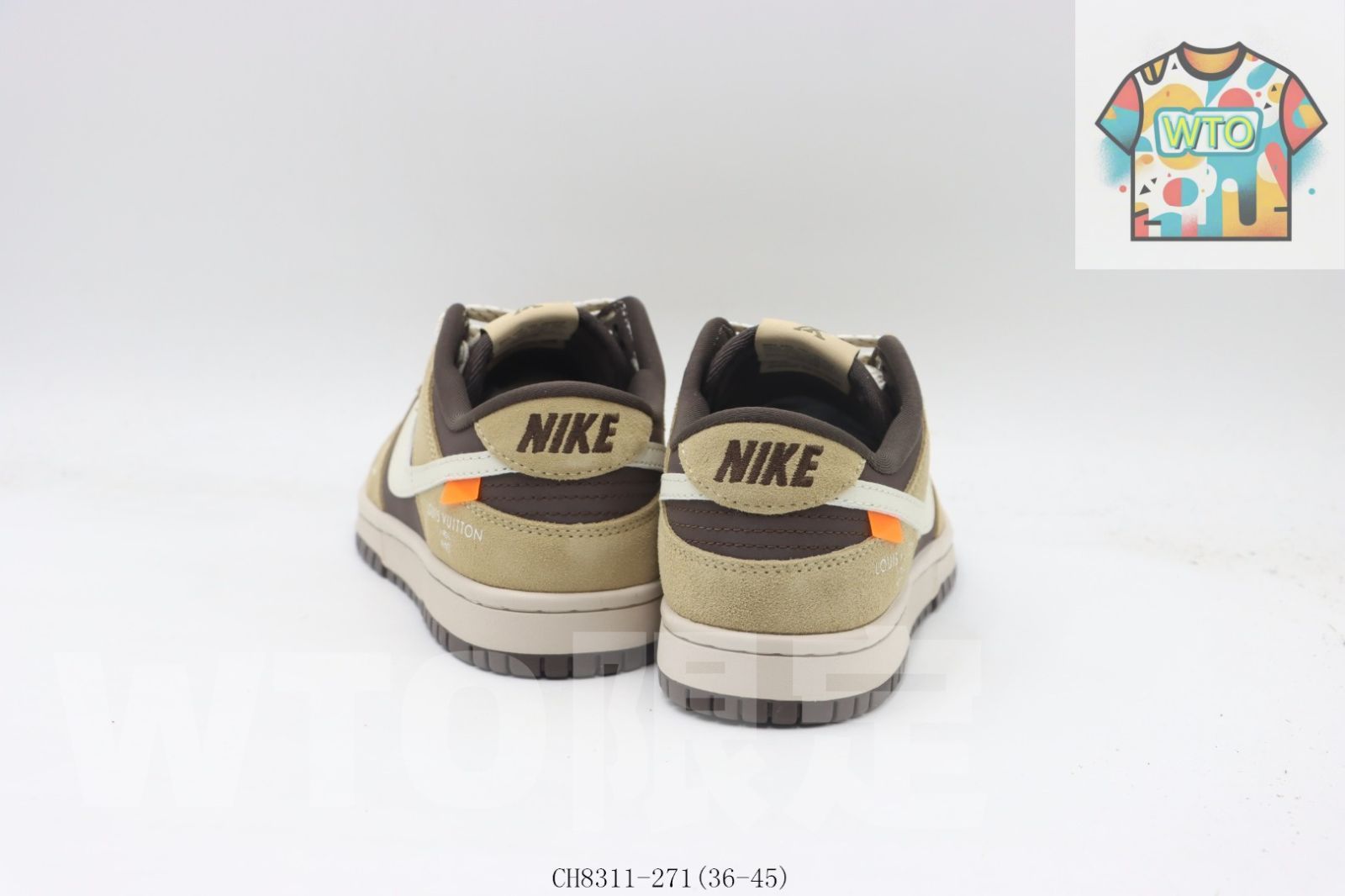 今日WTO】Nike ナイキ SB ロートップスケートシューズ ブラウン