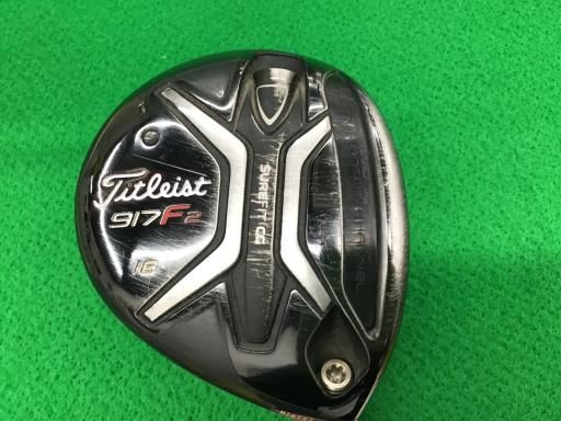 【中古】 タイトリスト 917 F2 18 フェアウェイウッド FW Speeder 661 EVOLUTION IV (フレックスS) メンズ 男性用 右利き 右用 Cランク ゴルフクラブ