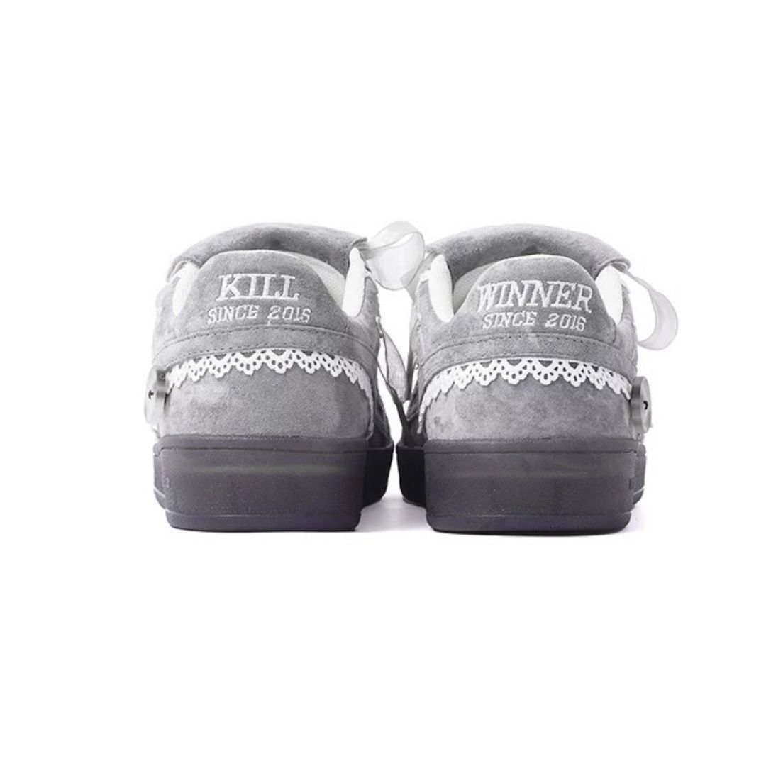正規店購入 KillWinner スニーカー ブラック y2k 値下げ中！美品KILLWINNER厚底スニーカー y2k - メルカリ