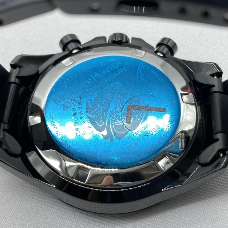 中古】SEIKO×MONSTER HUNTER アルバトリオンモデル 20周年記念 8T63  