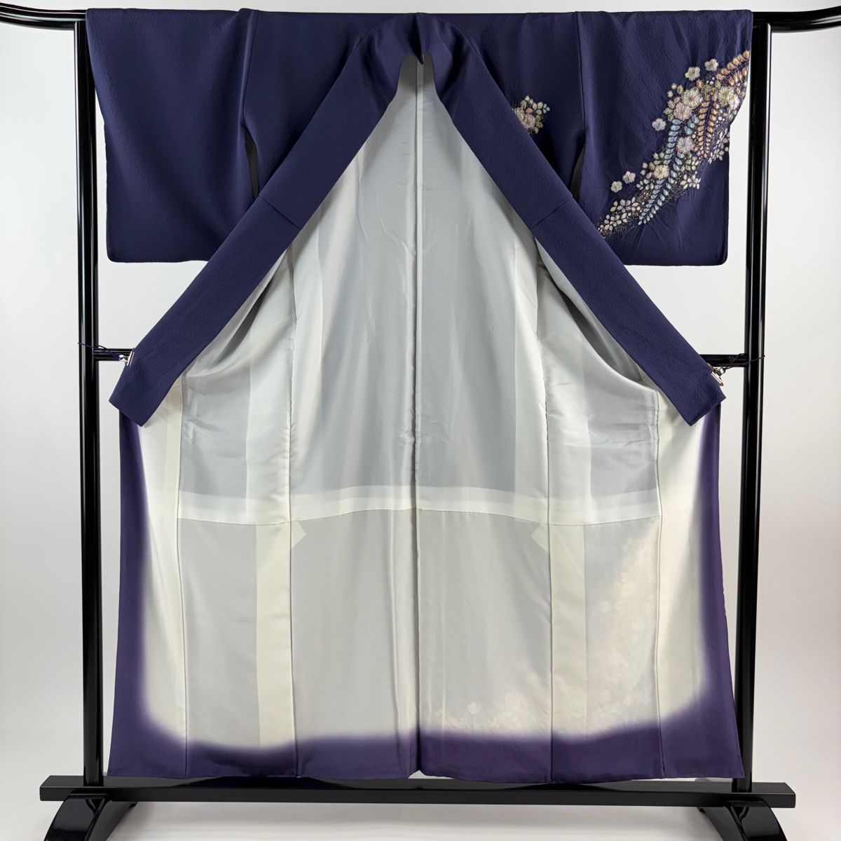 桐屋翠山工房謹製辻ヶ花付下げやまと落款入丈151.5裄63.5cmやまとKS16 付下げ 身丈160cm 裄丈66cm M 袷 翠山工房 やまと 落款あり