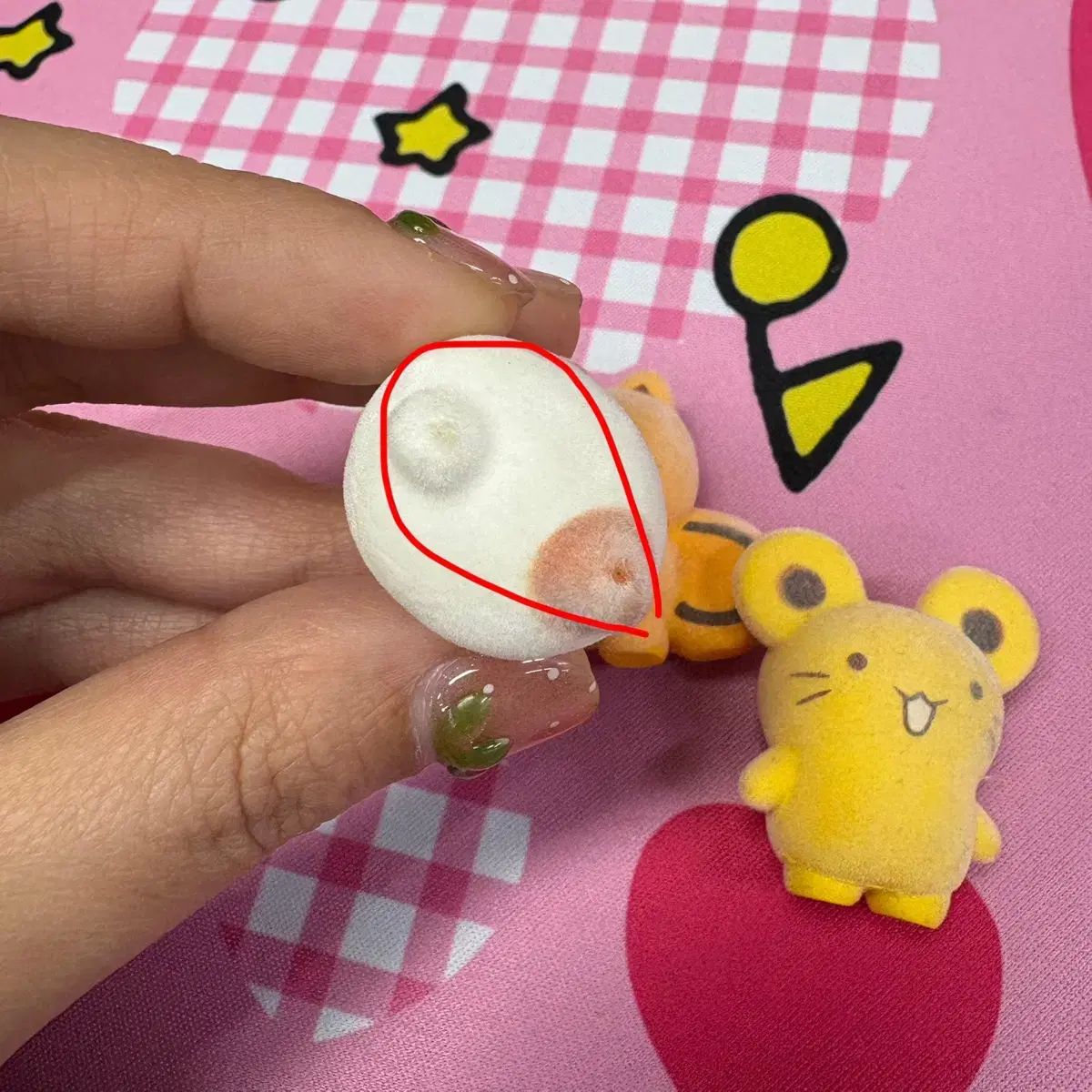 バッチ) サンリオ ポムポムプリン 友達たち マフィン スコーン