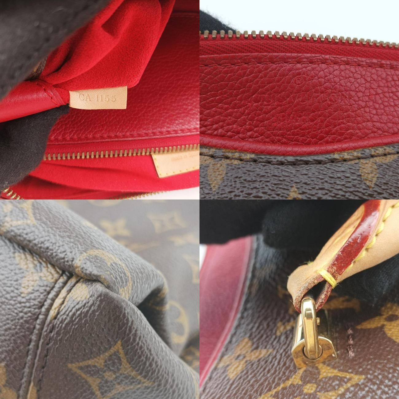 モノグラムキャンバス×カーフレザー M41175
