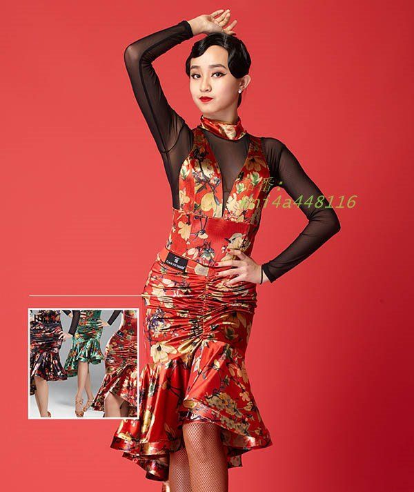 ワルツ 社交ダンス衣装