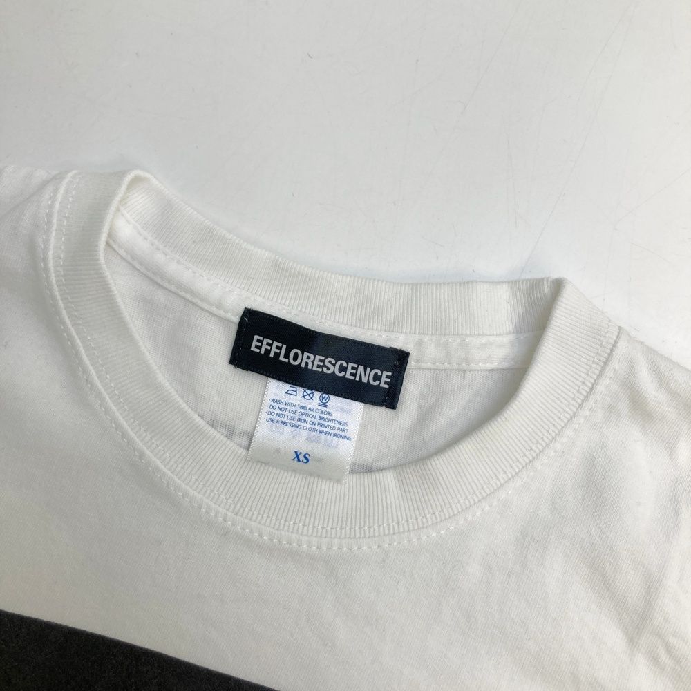 サイズ：XS EFFLORESCENCE エフロレッセンス  半袖Tシャツ Eプリント  ブラック系 [240101480630] ゴルフウェア レディース ストスト EFFLORESCENCE エフロレッセンス 半袖Tシャツ Eプリント