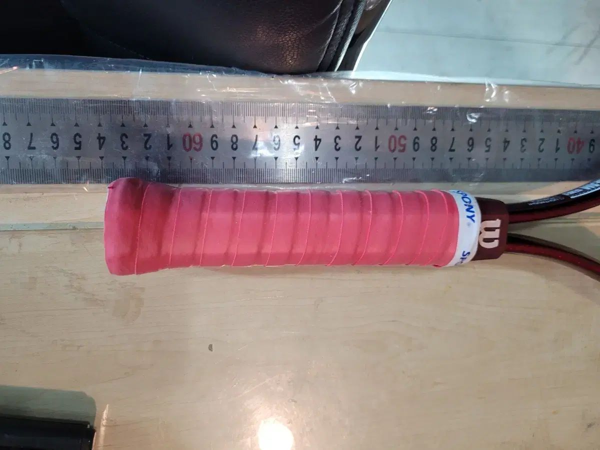 ウィルソン Wilson jr advantage 95 テニスラケット 若者 赤