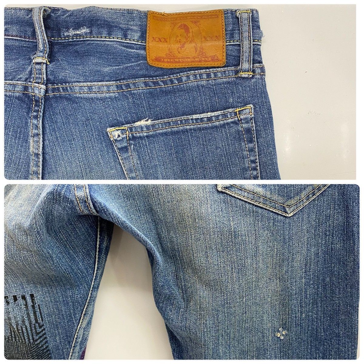 Hysteric Glamour /デストロイオールモンスターズ/スキニーデニム ヒステリックグラマー HYSTERIC GLAMOUR デストロイ オール