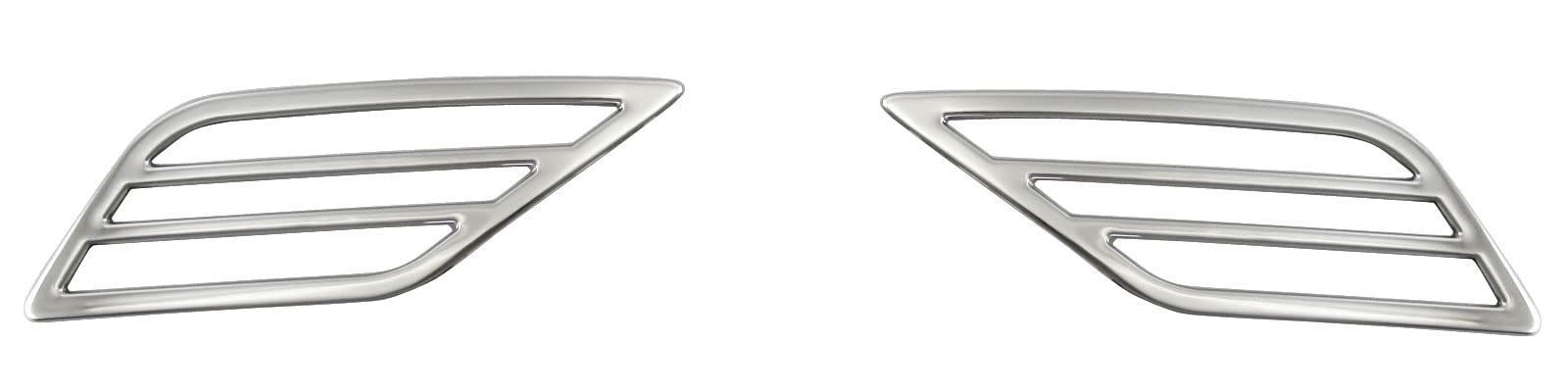 BRIGHTZ カローラクロス 10 11 15 超鏡面ステンレスメッキリフレクターガーニッシュ 2PC 【 REF－RIN－146 】 ZSG10 ZVG11 ZVG15